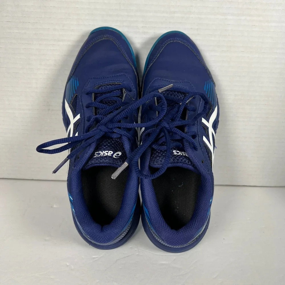 Asics Gel-Game 8 Womens Tennis Shoes Navy Blue‎ White 1044A025 Size 5.5 - Picture 5 of 7